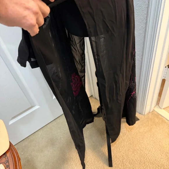 Stunning Vintage Beaded Chinese-Style Dress - Picture 9 of 12